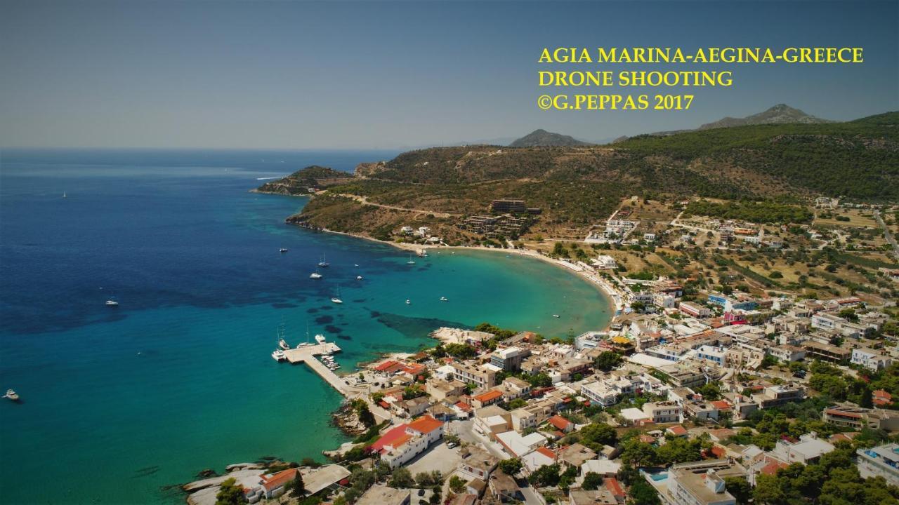 Finikas Rooms Agia Marina  Exterior foto